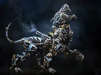 3d Art Mech Lion Maya Photoshop Sci Ficoolvibe Digital
