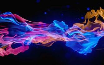 Colored Smoke Wallpaper