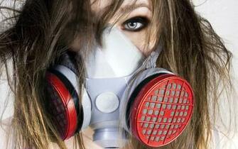 Dubstep Wallpaper Gas Mask HD Background