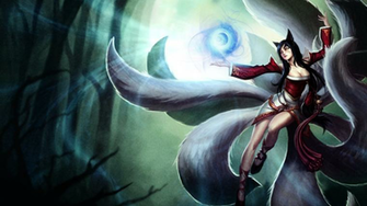 League Of Legends Ahri Sl Wallpaper By Ruledragon On
