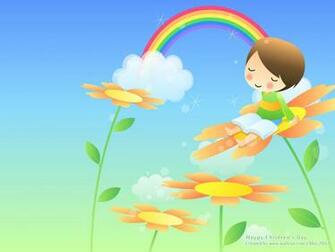 Colourful Illustrations For Children S Day No Wallpaper