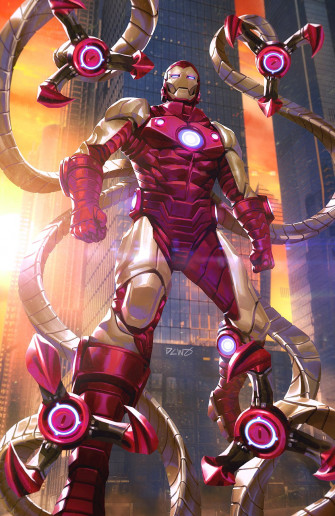 Dcwj Derrick Chew On X My Variant Cover For Iron Man Devil S