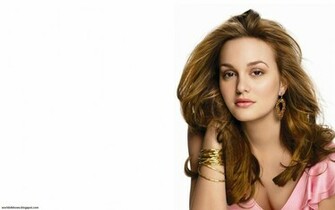 Leighton Meester Fabulous American Woman With Big Earrings Image