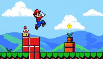 Bit Mario Wallpaper