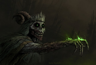 Lich By Rovingneophyte Wallpaper