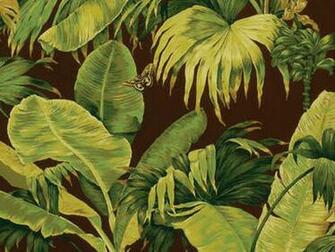 Handprinted Wallpaper Bananier Boussac Collection By Pierre Frey