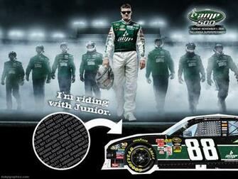 The Dale Junior Graphic S Garage Wallpaper
