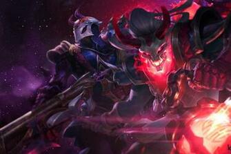 Thresh Jhin Blood Moon Diana Splash Art HD