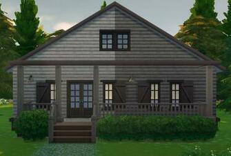 Mod The Sims Log Cabin Siding Set Colors