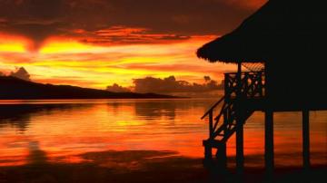 Beautiful Wallpaper Beach Sunset