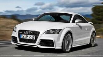 Racing Near Mountain Side Audi Tt Rs Wallpaper