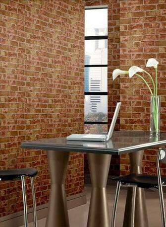 He1046 This Is A Dark Red Brick Wallpaper With Very Classic To It