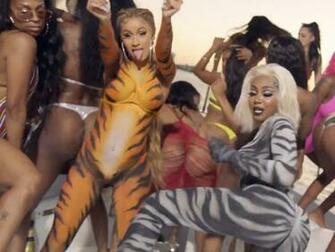 Watch Cardi B City Girls Bring Their Twerk Skills To Beach In