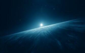 Moon Horizon Wallpaper HD
