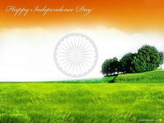Happy Independence Day Wishes On HD Scenery Wallpaper