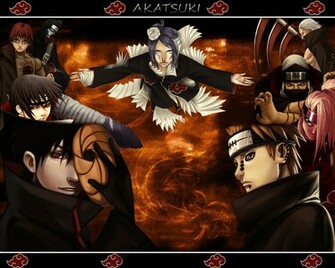 Akatsuki Wallpaper Naruto Tobi Pein Konan Kisame