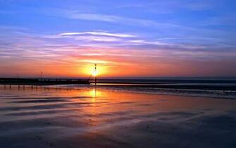 Sunset Beach Wallpaper HD