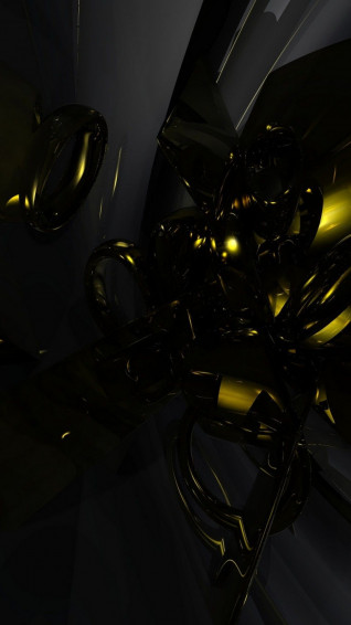Wallpaper Black And Gold
