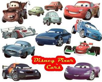 Disney Pixar Cars Favourites Cartoon HD Wallpaper Image