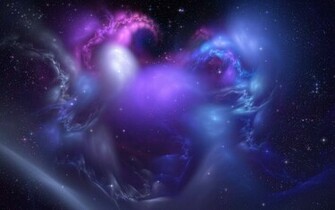 Trippy Space Wallpaper