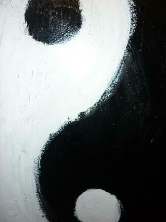 Grunge Yin Yang
