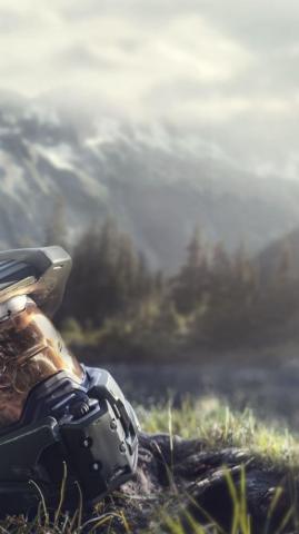 Wallpaper Halo Helmet Master Chief 4k Games