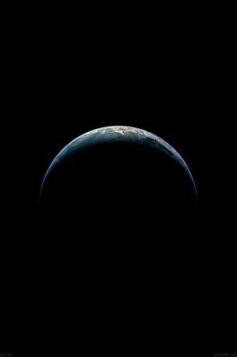 Earth From Sky Parallax HD iPhone iPad Wallpaper