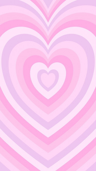 Phone Wallpaper Background Lock Screen Pastel Pink Hearts