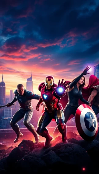 Avengers Mobile 4k Wallpaper