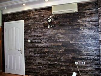 That Looks Like Wood Planks Paper Log Cabin Wallpaper