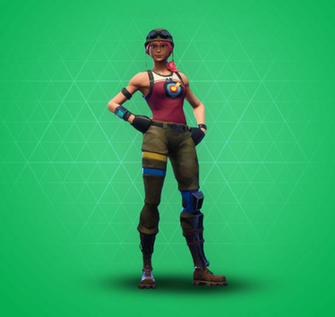 Fortnite Bullseye Skin Uncommon Outfit Skins