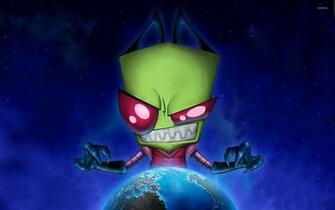 Zim Invader Wallpaper Cartoon