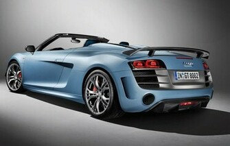 Audi R8 Spyder Widescreen HD Wallpaper Attachment Grivu