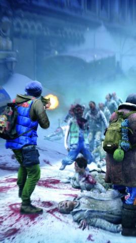 World War Z Shooting Zombies Game Phone HD Wallpaper