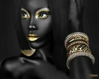 Black Women With Art Beautiful Pakistan Passion