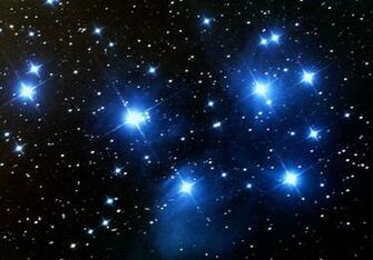 Pleiades Star Cluster By Izoold
