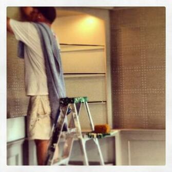 Phillip Jeffries Rivets Wall Ideas