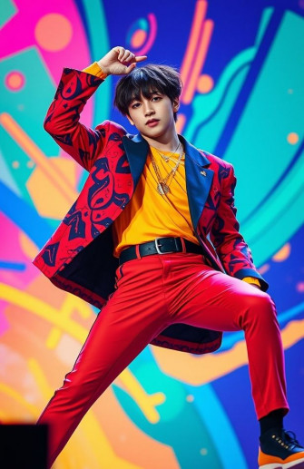 V Bts Idol Wallpaper