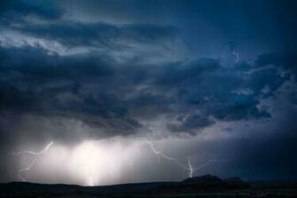 Storm Warning Severe Weather Is Affecting South East Queensland
