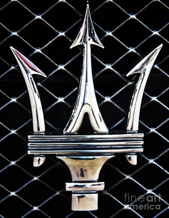 Maserati Emblem Photograph By Tom Griffithe Fine Art America
