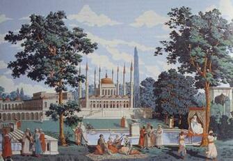 Reproduction Zuber Wallpaper