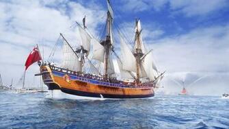 Tall Ships Wallpaper
