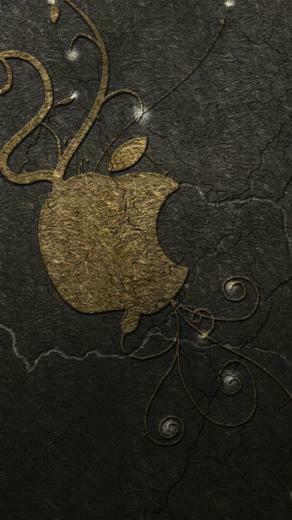 Leopard Apple Logo iPhone 5s Wallpaper