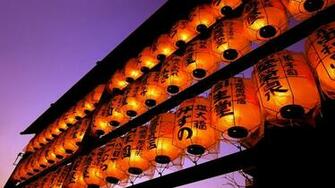 Chinese Lanterns Wallpaper
