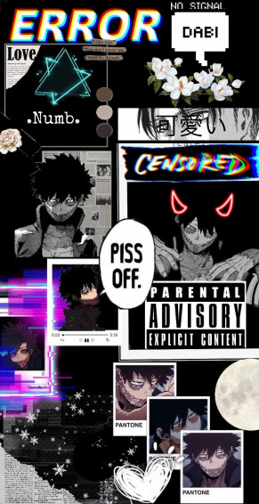 Dabi Dark Asthetic Wallpaper