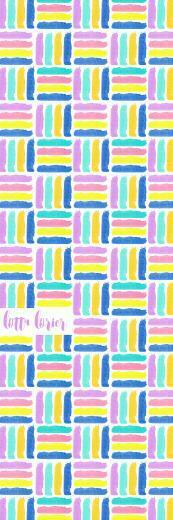 90s Throwback Neon Pastel Lotta Lorier Prints Patterns