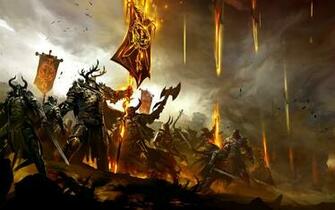 Wallpaper Guild Wars Armor Swords Battle