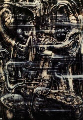 Biomechanical Landscape No Hans R Di Giger