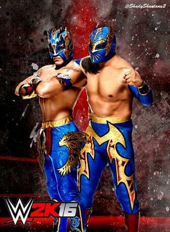 Wwe 2k16 Custom Poster Ft Kalisto And Sin Cara By Shantanu009 On
