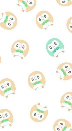It S Like A Rowlet Background Pokemon Alola